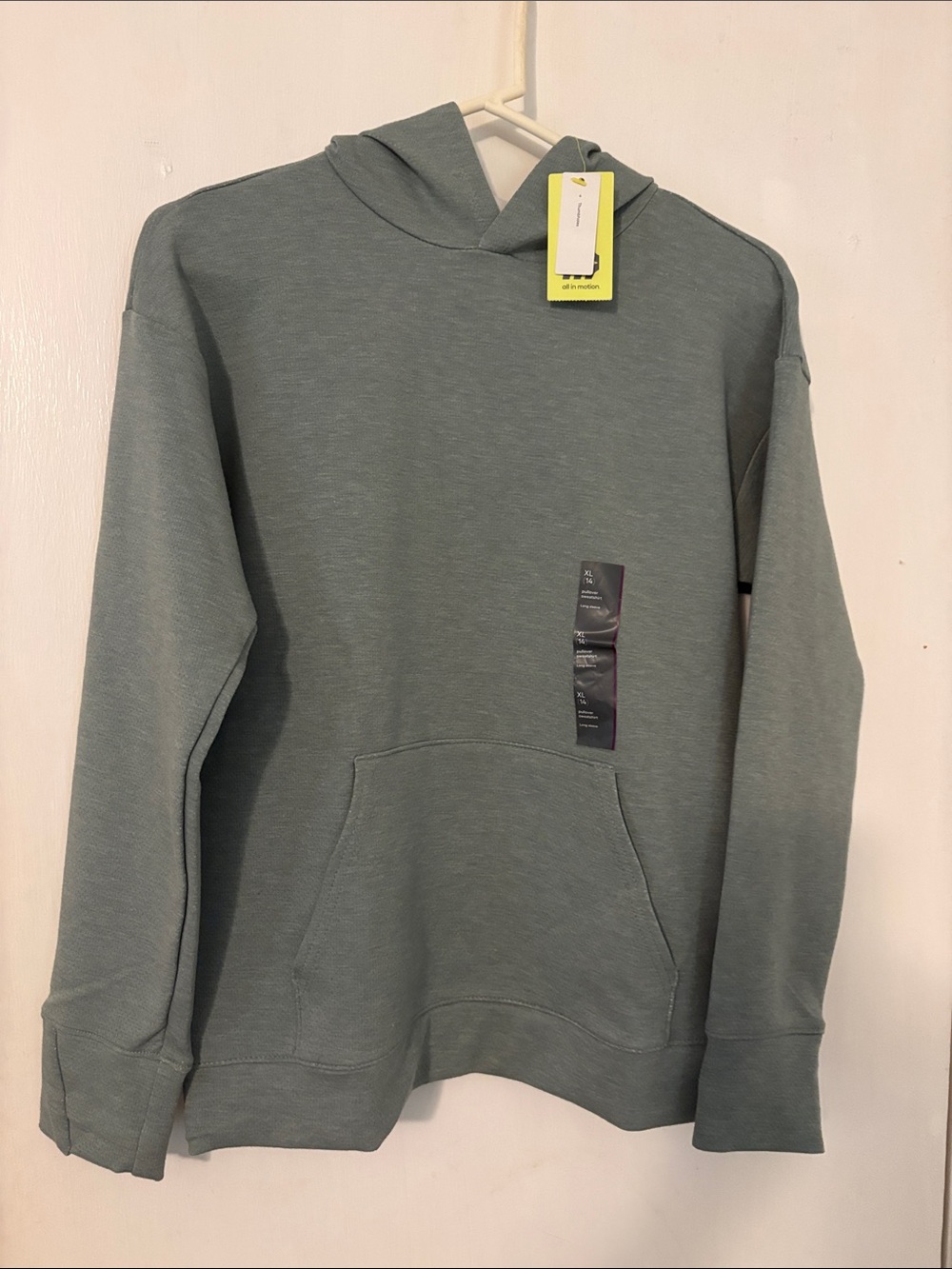 Women’s Sage Green Hoodie Sweatshirt - Unbranded